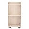Adiroffice Wood Mobile Presentation Podium Lectern Stand with Shelves in White ADI661-07-WHI-MK - alternate 6